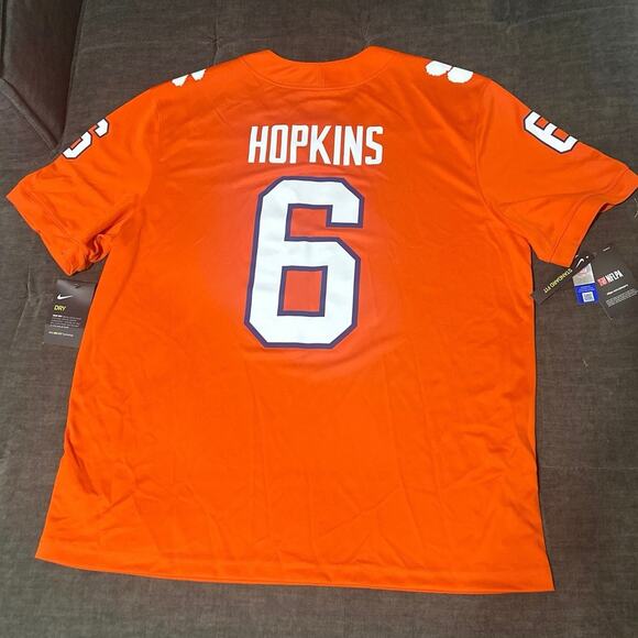 Coach Dabo Swinney signed 2017 #6 R. Hopkins jersey 2017 Nike Brand New w/ tags - Picture 2 of 12